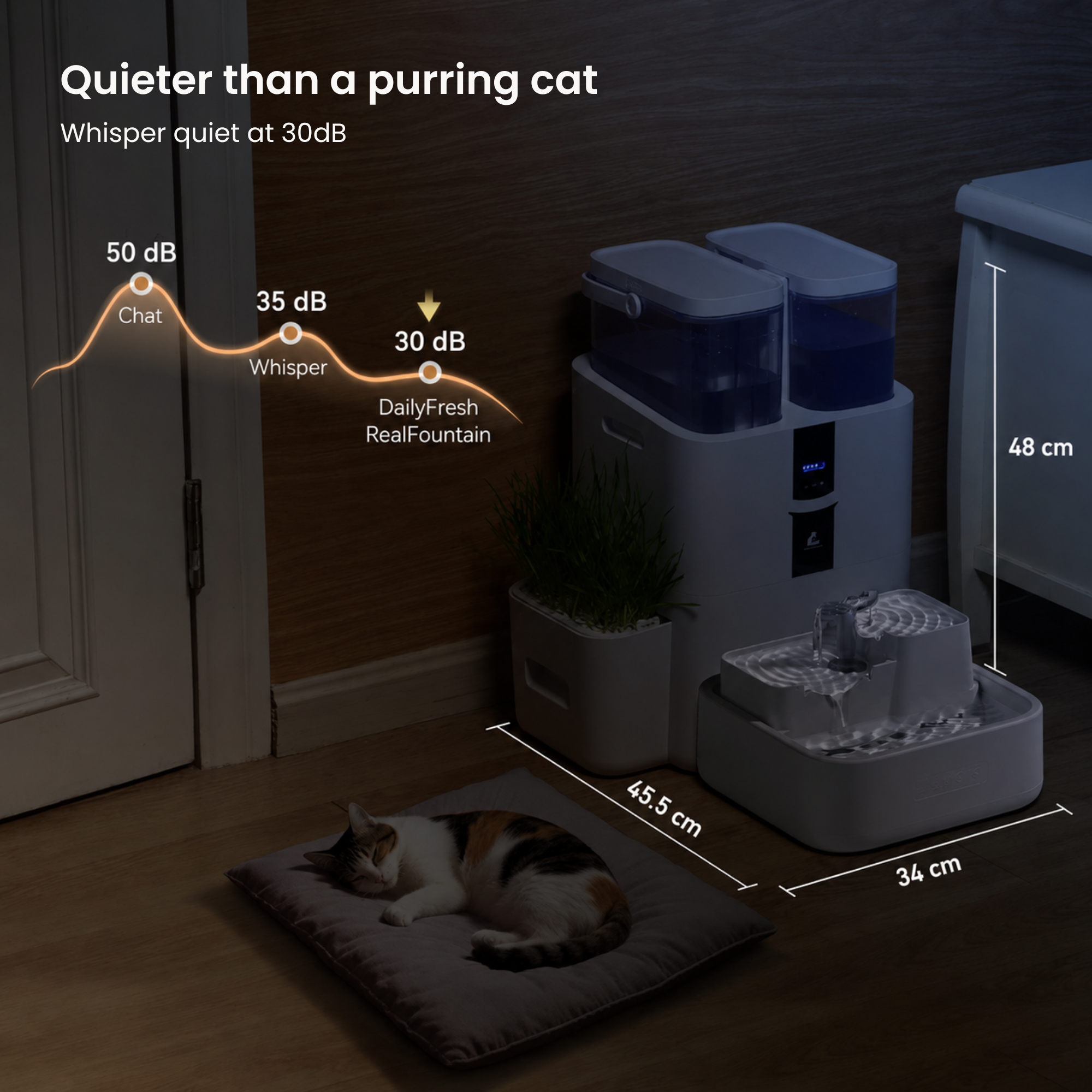 DailyFresh™ Pet Water Fountain